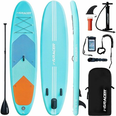 INQRACER IQR-SUP-G Paddle Board, Green IQR_SUP-G